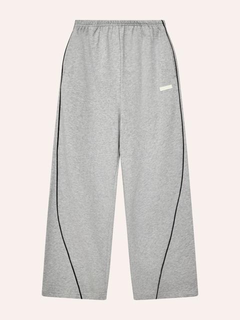 P.E NATION FULL SWING TRACKPANT IN MID GREY MARLE