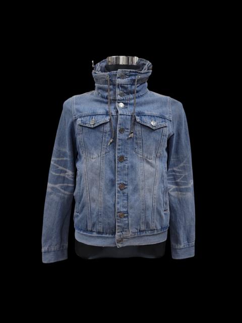 Other Designers Japan Blue - Made In Heaven Faded Distressed Denim Jacket