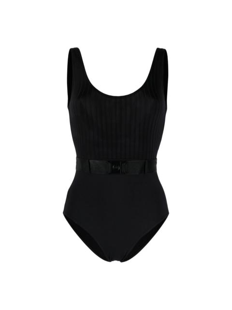 Mezcal belted swimsuit