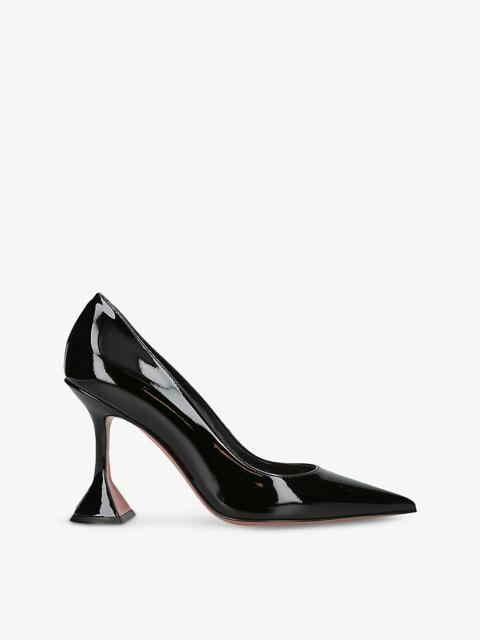 Ami Pump Leather Heeled Courts