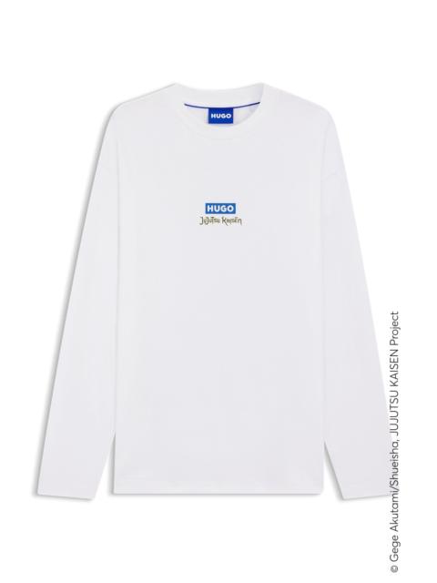 HUGO HUGO X JUJUTSU KAISEN T-SHIRT WITH YUJI, MEGUMI AND KENTO PRINT