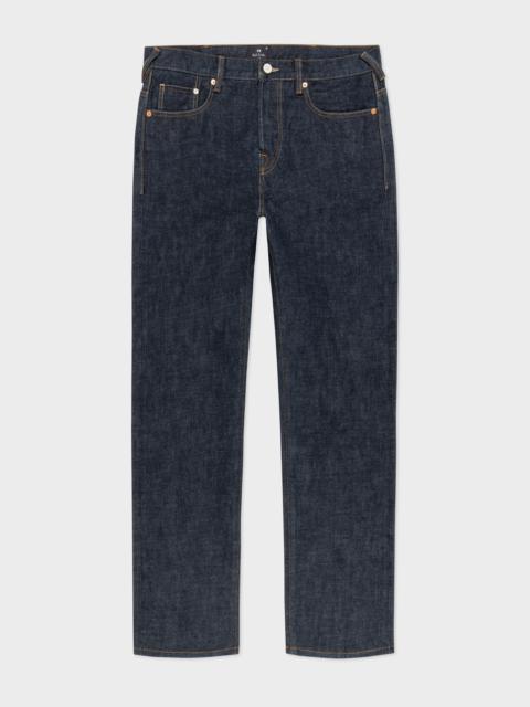 Paul Smith Indigo Rinse 'Crosshatch Stretch' Selvedge Jeans