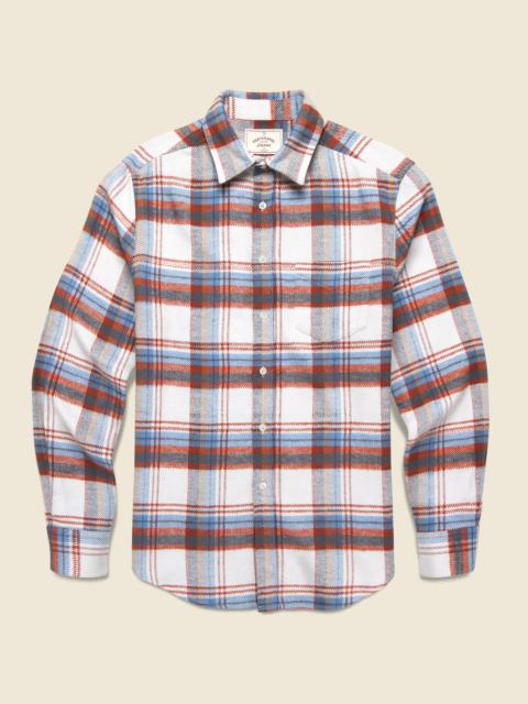 Portuguese Flannel Phillo Shirt - Off White