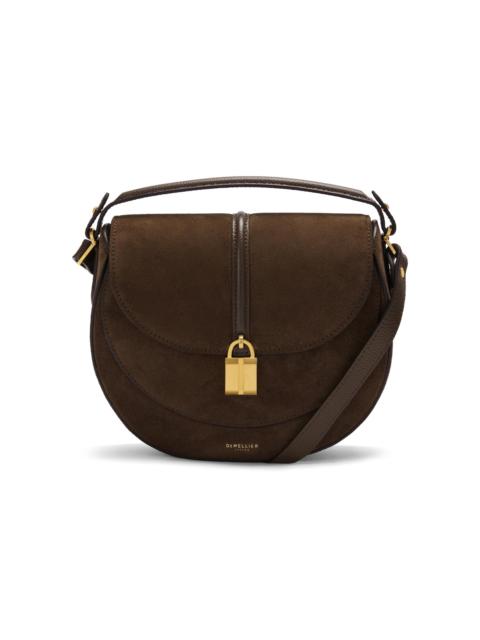 DeMellier Women's Siena Leather Saddle Bag - Mocha Suede