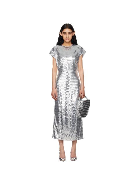 SIMONMILLER Silver Argan Maxi Dress
