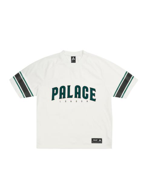 PALACE SATIN THE PARK MESH JERSEY WHITE