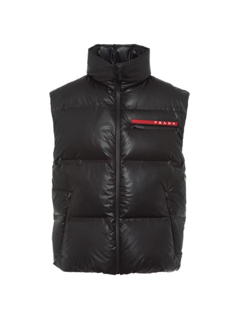 Prada Men's Light Re-Nylon Down Vest - Black