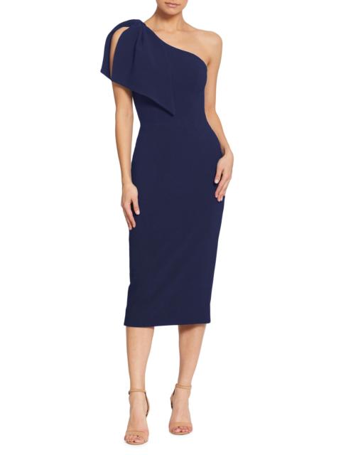 Dress The Population Women's Tiffany One-Shoulder Dress - Midnight