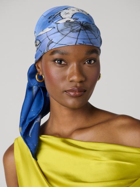 DIANE VON FURSTENBERG Zodiac Flag Scarf