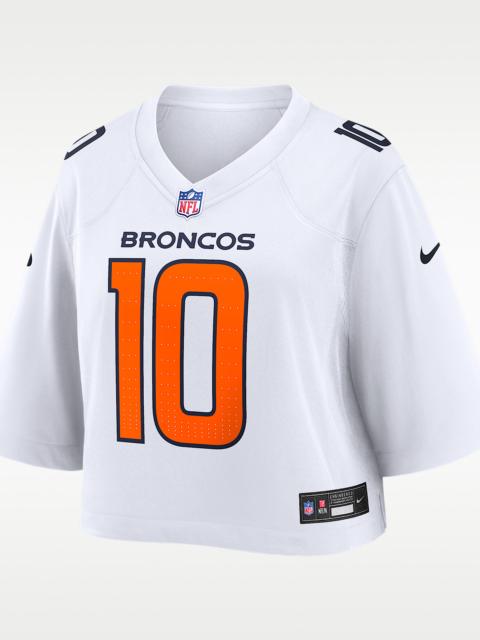 Nike Bo Nix Denver Broncos Women's Nike NFL Cropped Tundra Game Jersey