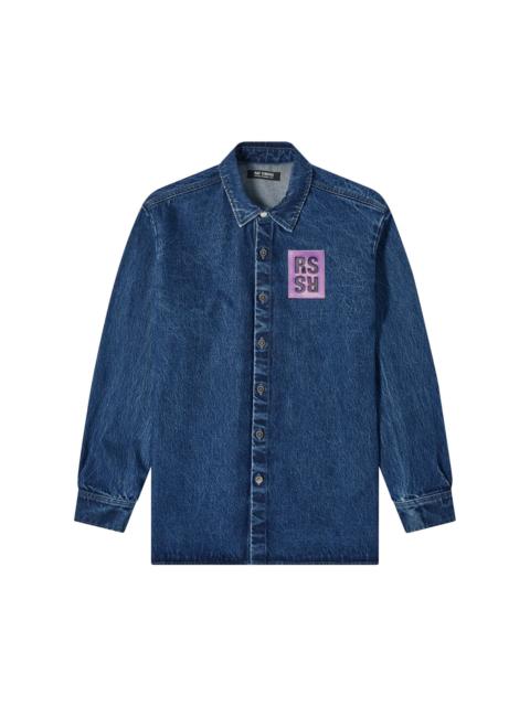 Raf Simons Raf Simons Straight 피트 데님 오버 셔츠 '나비 이름 *