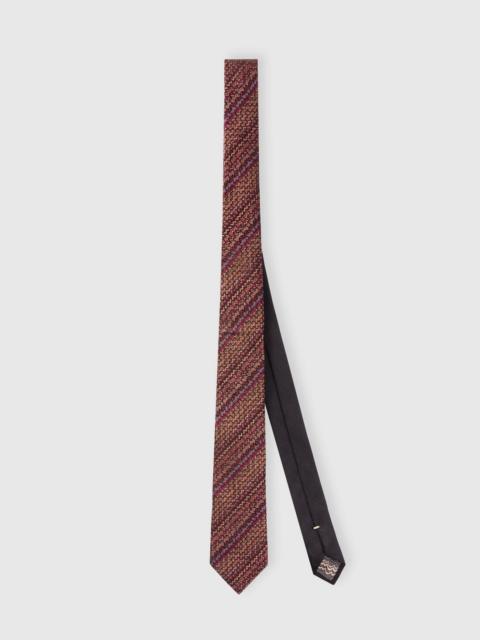 Missoni Silk tie with contrasting lining