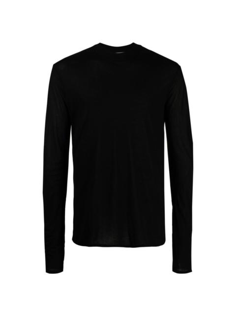 POST ARCHIVE FACTION (PAF) mock-neck lyocell top