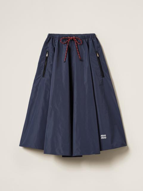 Technical fabric skirt