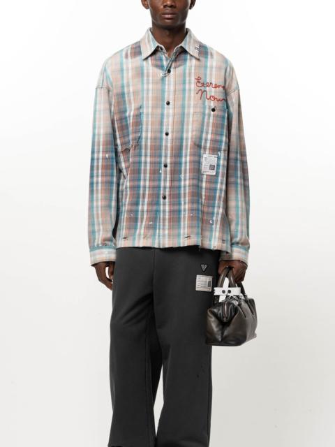 Maison MIHARAYASUHIRO Vintage Like Check Shirt