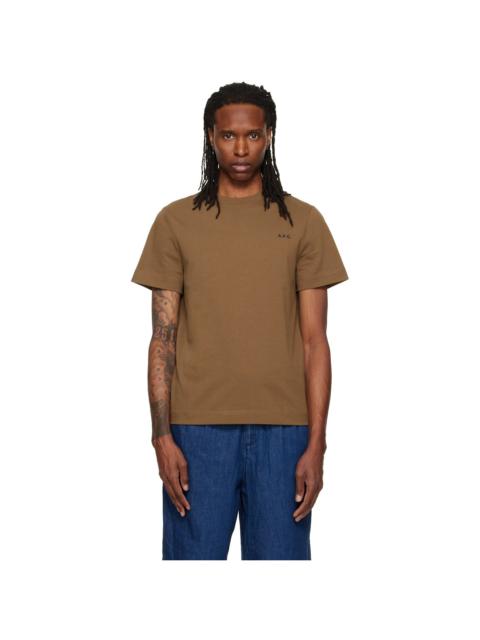 A.P.C. Khaki Oliver T-shirt
