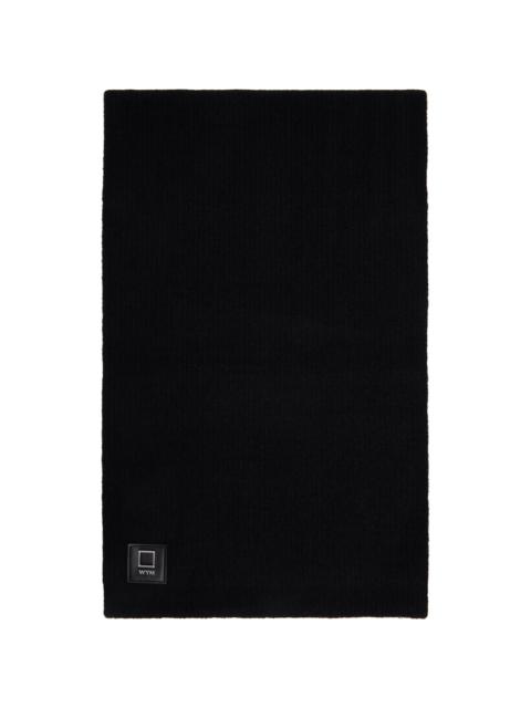 Wooyoungmi Black Knit Scarf
