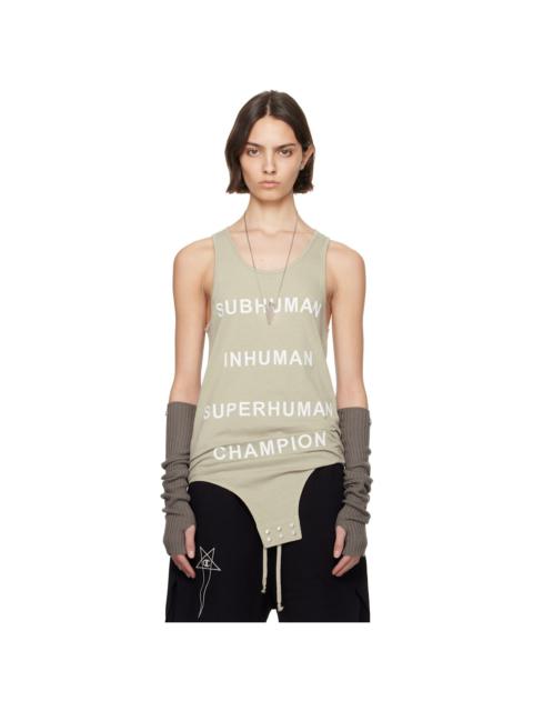 Rick Owens Off-White Champion Edition Basketball Tank Top