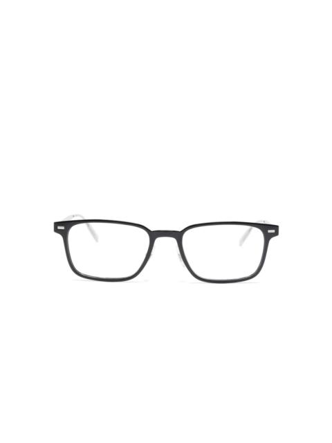 Montblanc rectangle-frame glasses