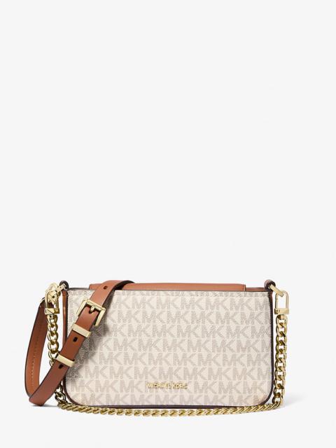 MICHAEL KORS Bryant Small Signature Logo Convertible Pochette