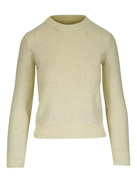 AKRIS embellished crewneck sweater