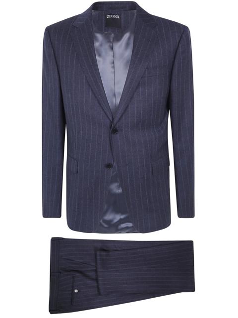 ZEGNA Suit Striped "Z Luxury Tailoring"
