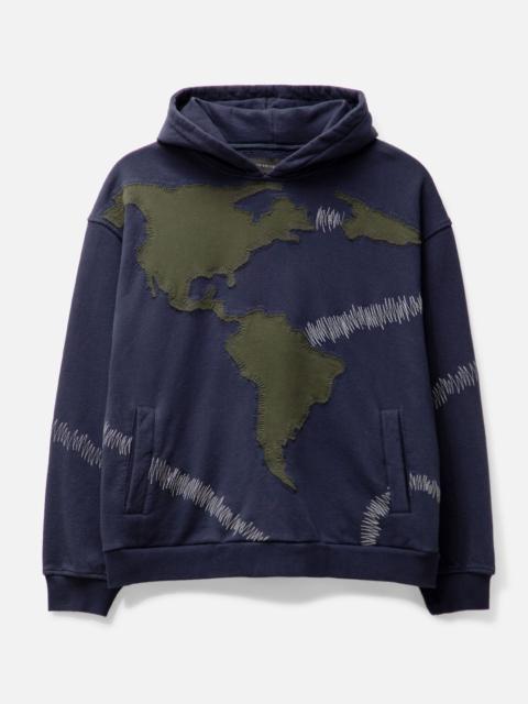 WHO DECIDES WAR PANGIA HOODED PULLOVER