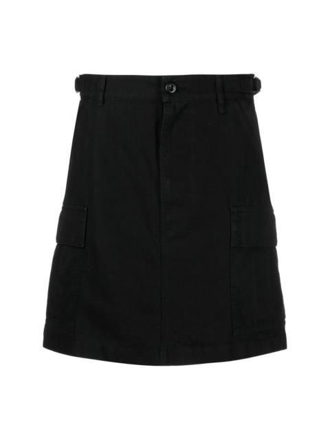 BALENCIAGA cargo A-line skirt