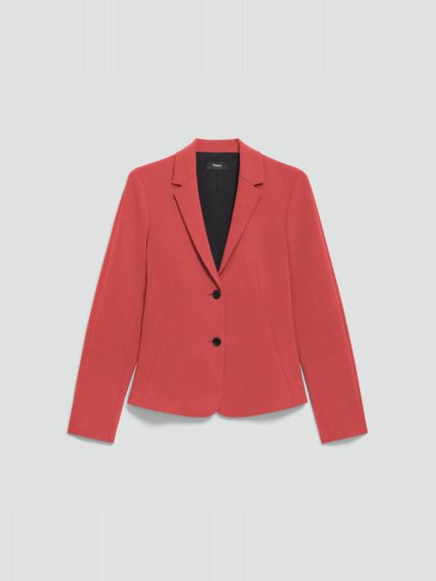 Theory Fitted Blazer in Admiral Crepe