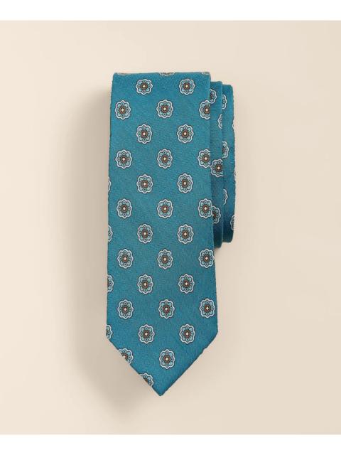 Brooks Brothers Silk-Linen Foulard Tie