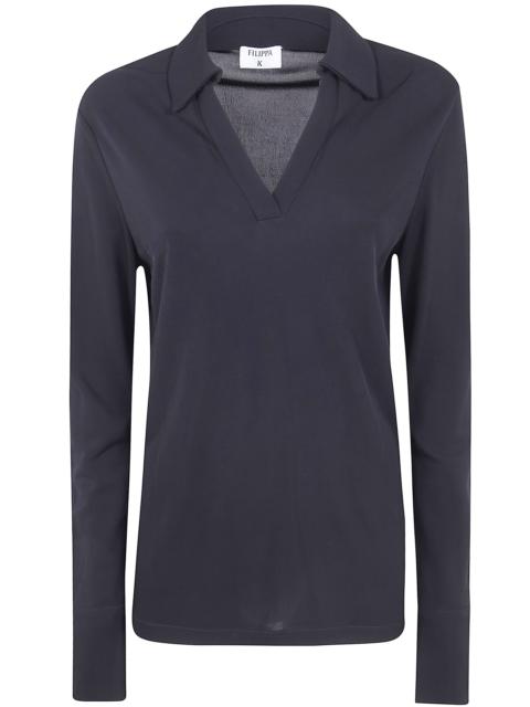 FILIPPA K Crepe Jersey Shirt