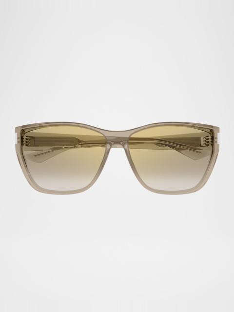 SAINT LAURENT Bio Injection Cat-Eye Sunglasses