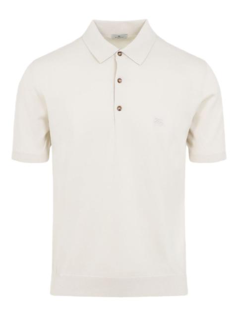 Etro buttoned short-sleeve polo shirt