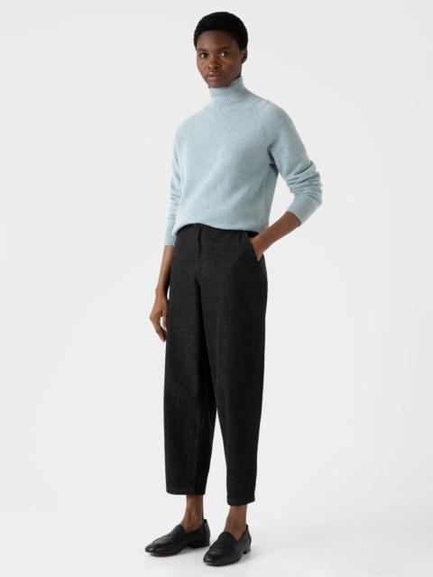 Sunspel Lambswool Funnel Neck Jumper