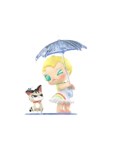 POP MART Pop Mart Baby Molly & Baby Tabby Series Come Under the Umbrella Figure