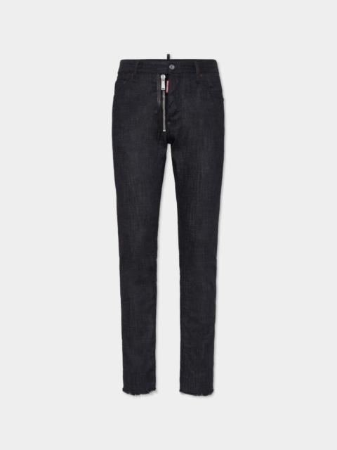 DSQUARED2 BLACK RINSE WASH COOL GUY JEANS