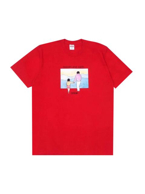 Supreme Heaven And Earth Tee 'Red'