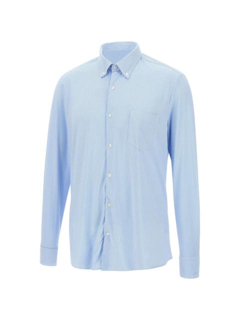 Paul & Shark striped button-up shirt