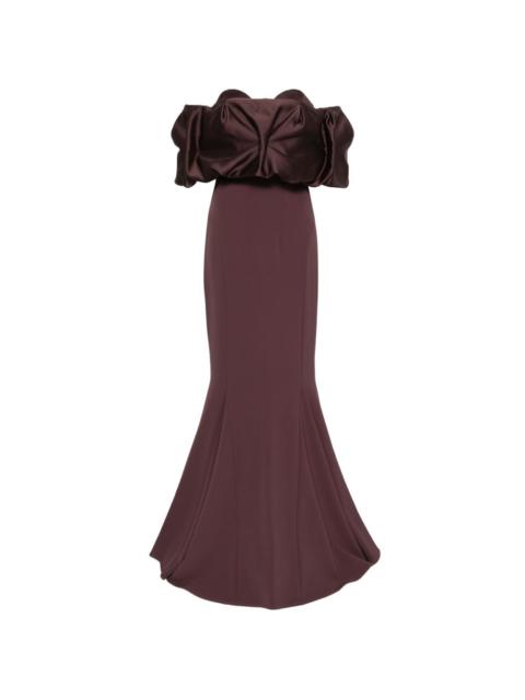 ELISABETTA FRANCHI x Pronovias Hakea maxi dress