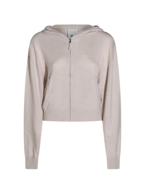 Allude zip-up hoodie