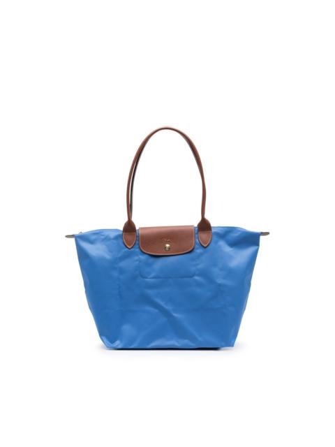 Longchamp x ToiletPaper XS Handbag Blue - Canvas (L1500TPE127)