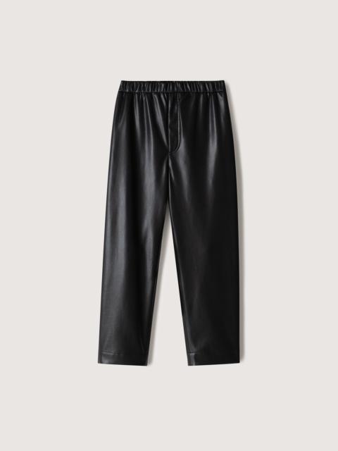 Nanushka GABE - Vegan leather pants - Black
