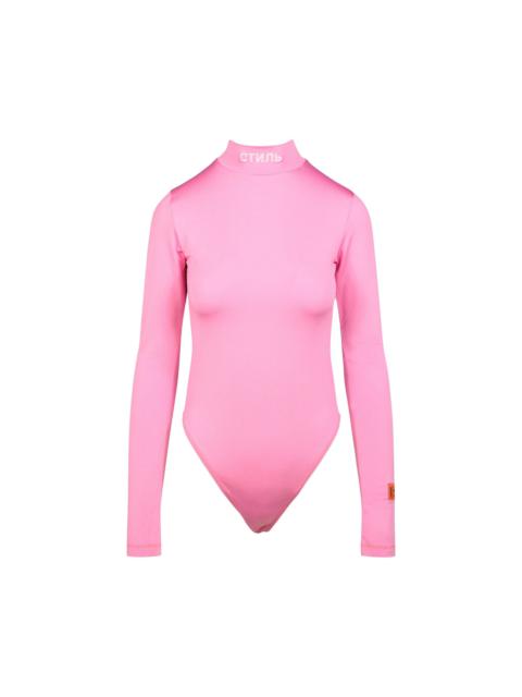 Heron Preston Logo Bodysuit 'Pink'