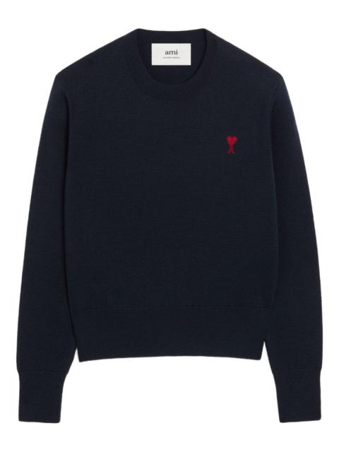 AMI Paris Ami Paris Sweaters Blue Wool