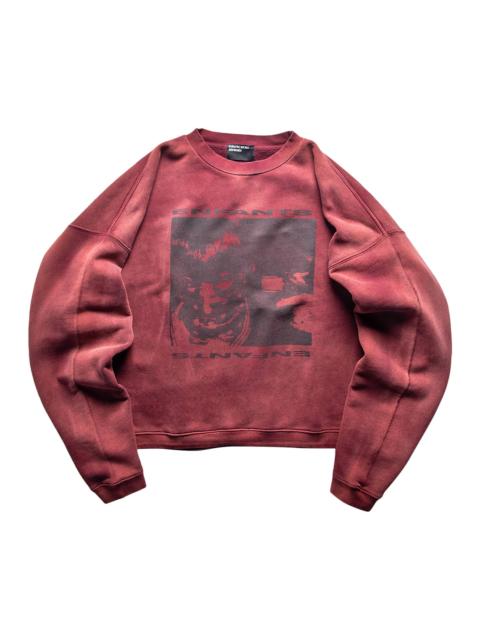 Enfants Riches Déprimés Enfants Riches Déprimés Girl/Gun Crewneck 'Faded Red/Black'