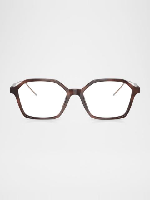 Brunello Cucinelli BC3009 Geometric Blue Light Glasses