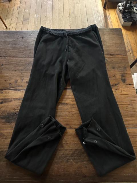 M.A+ M.A+ FW16 Black Medium Fit Slip-On Cotton Trousers