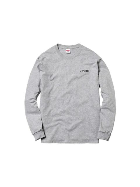 Supreme Supreme Fuck What You Heard LS Tee Black | stockx