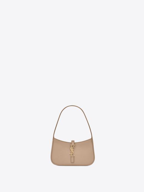SAINT LAURENT le 5 à 7 mini in shiny leather