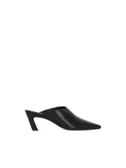 Stuart Weitzman Stassi 50 point-toe heeled mules